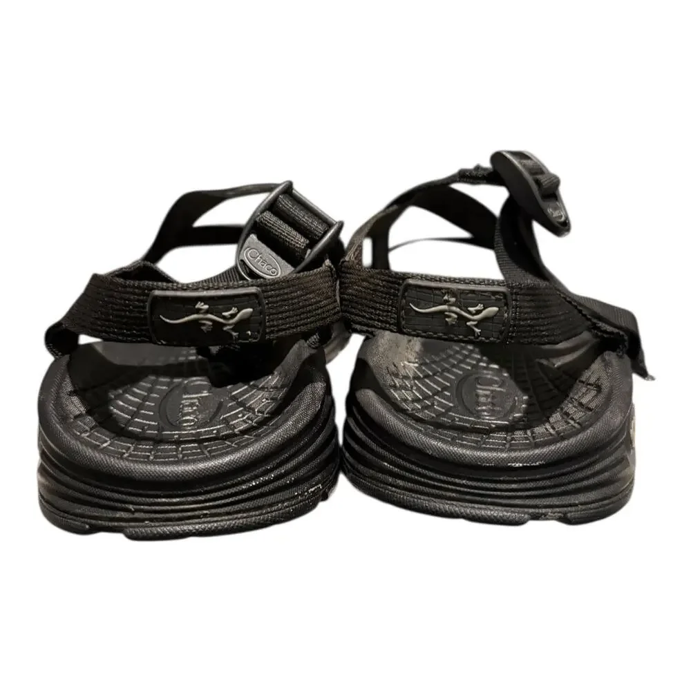 Chaco Z/Volv Adjustable Strap Classic Rubber Sole Black Sandal J105083 Men's 13